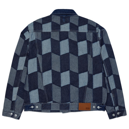 Huf Ανδρικό μπουφάν Patchwork Denim Jacket